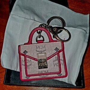 *RARE* MCM Purse Keychain with box and dustcover